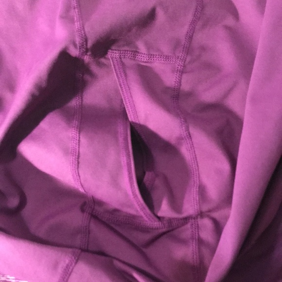 Lululemon Purple warmup pullover Sz 8 - Picture 6 of 10